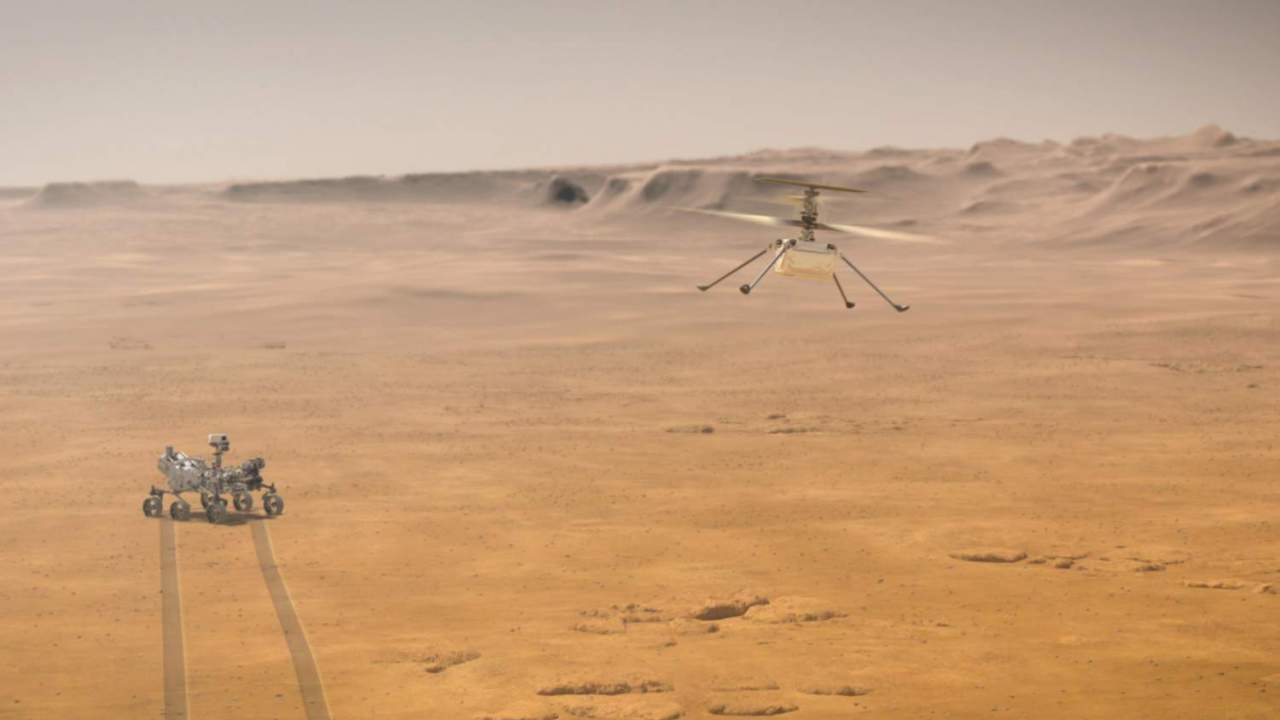 This is what NASA’s Ingenuity helicopter sounds like flying over Mars