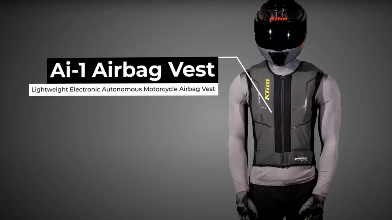 This motorcycle airbag vest stops working if you don’t pay