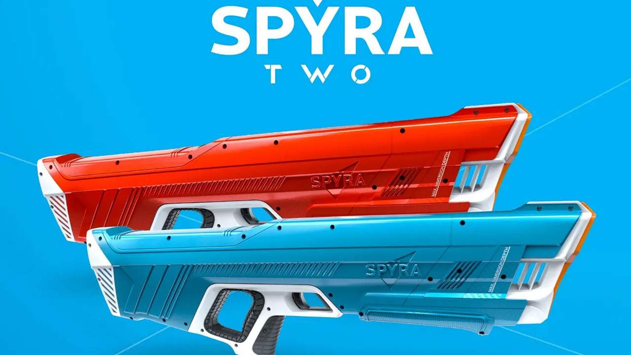 Spyra Two digital water gun lands just in time for summer