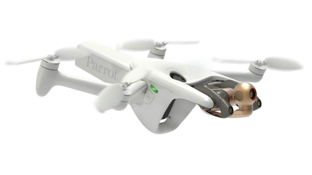 Parrot Anafi Ai is a 4G drone with striking style and 3D vision