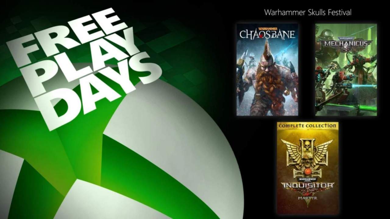 Latest Xbox Free Play Days weekend serves up a ton of Warhammer