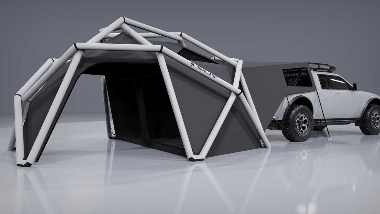Alpha Wolf+ Cloudbreak has an innovative camper tent from Heimplanet