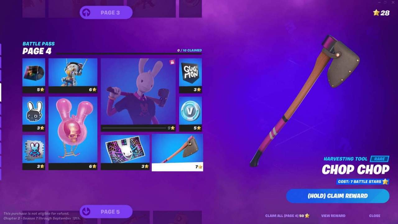 Fortnite’s new Battle Star system explained: Choose your favorites