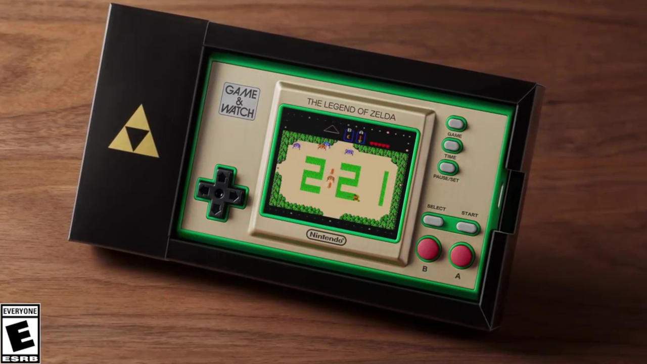The Legend of Zelda Game & Watch is coming with four games