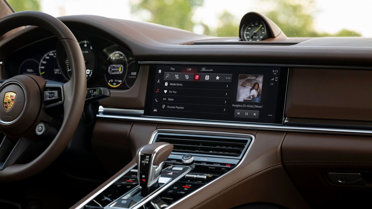 Porsche unveils PCM 6.0 infotainment system with enhanced voice commands and Android Auto