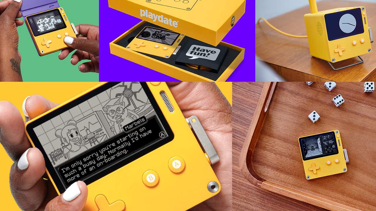 Playdate gets preorder date, games, and a weird new accessory