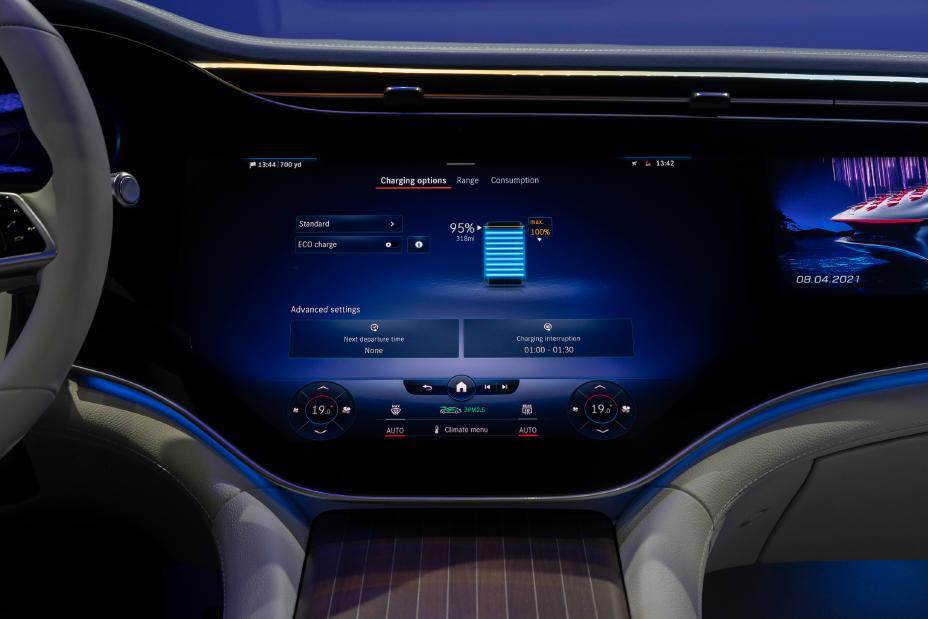 Mercedes me Charge recharging ecosystem debuts in the Mercedes EQS luxury EV