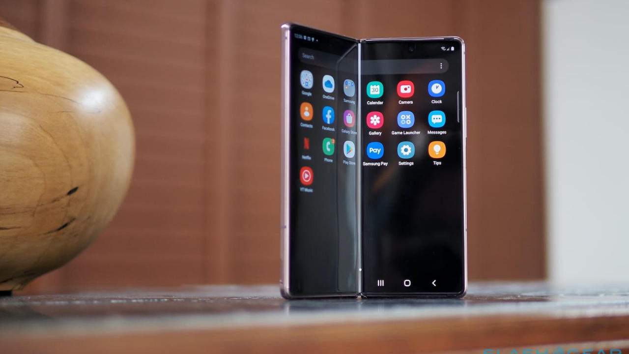 samsung folding mobile old model