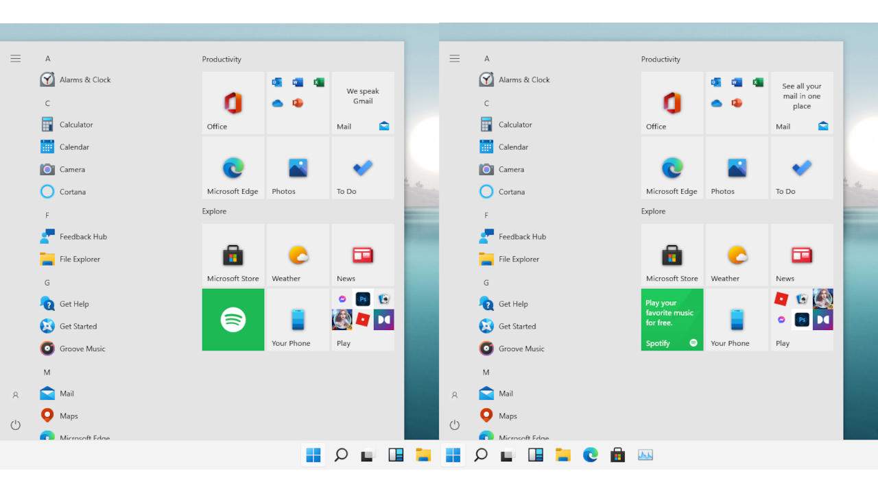 Windows 11 Might Let You Get Your Windows 10 Start Menu Back Slashgear