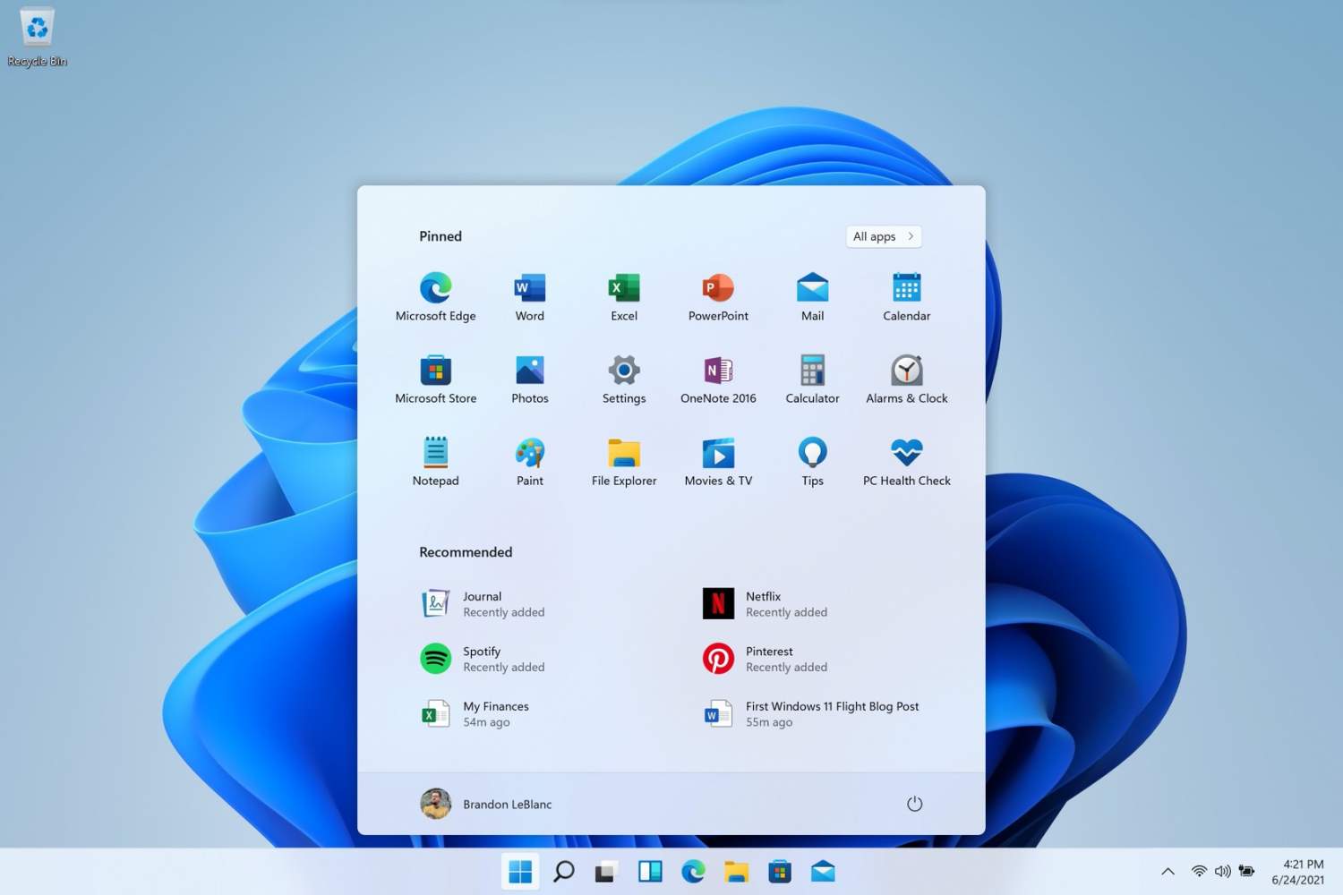 windows 11 classic start menu