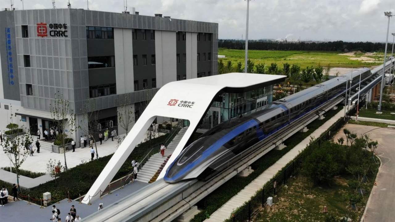 China’s new maglev bullet train hits 600 km/h