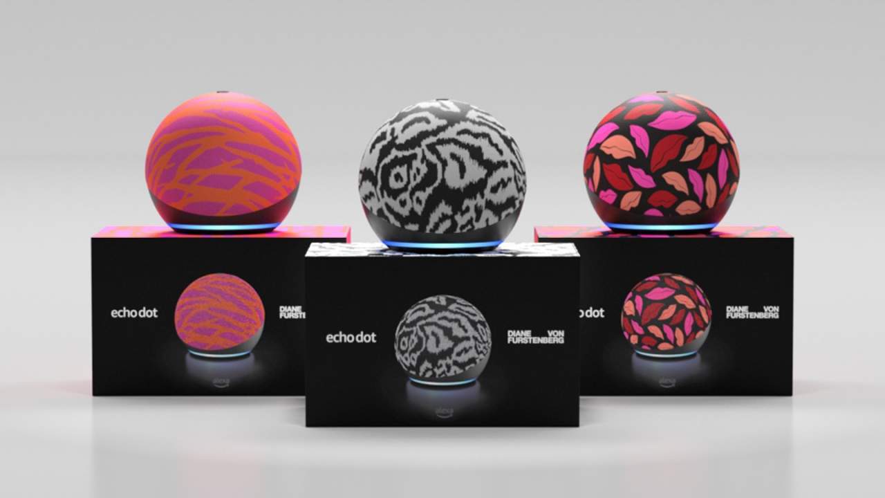 You decide if Amazon makes these Diane von Furstenberg Echo Dots