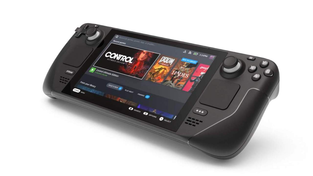 Valve’s Steam Deck handheld takes on Switch for PC gamers