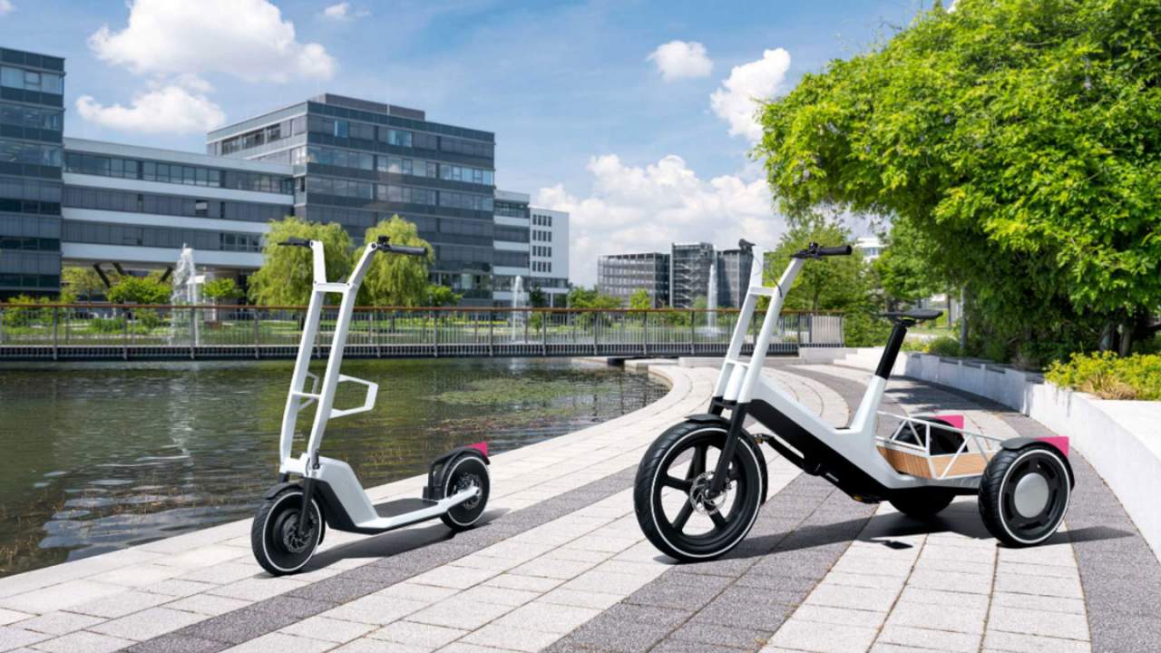 BMW reveals E-scooter and electrified cargo bicycle concepts