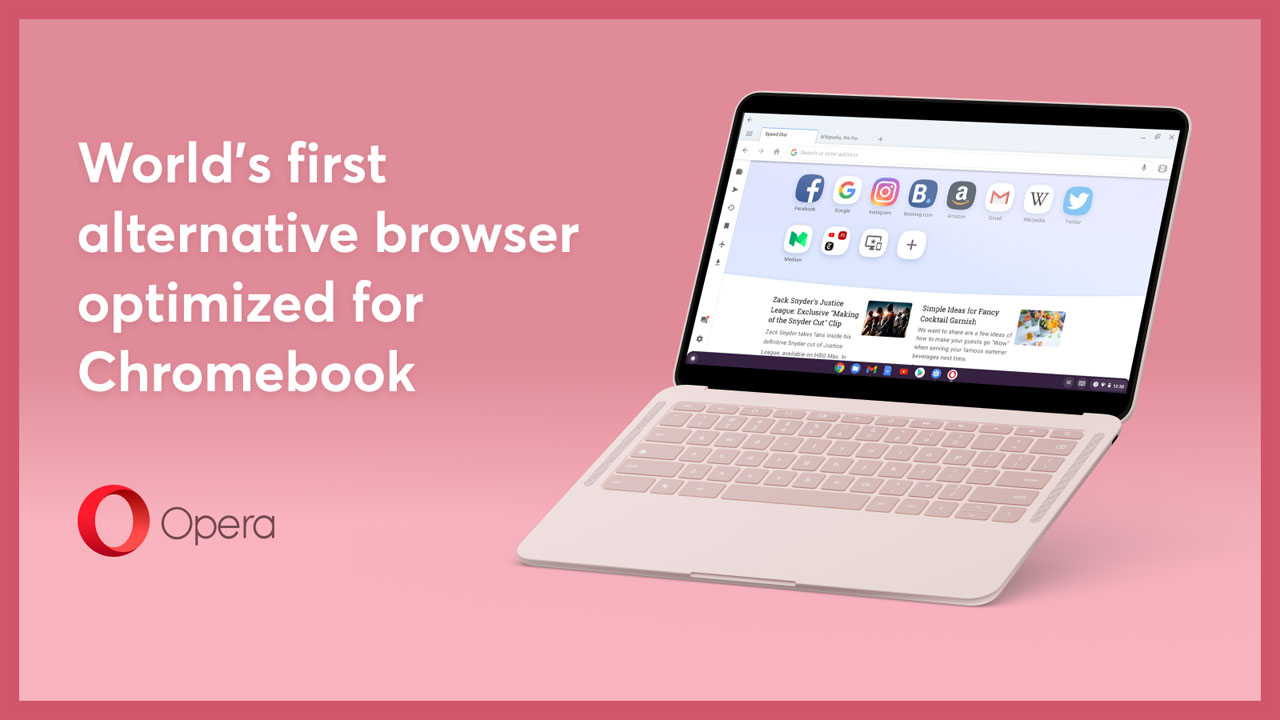 Opera browser is now Chromebook optimized with new features added