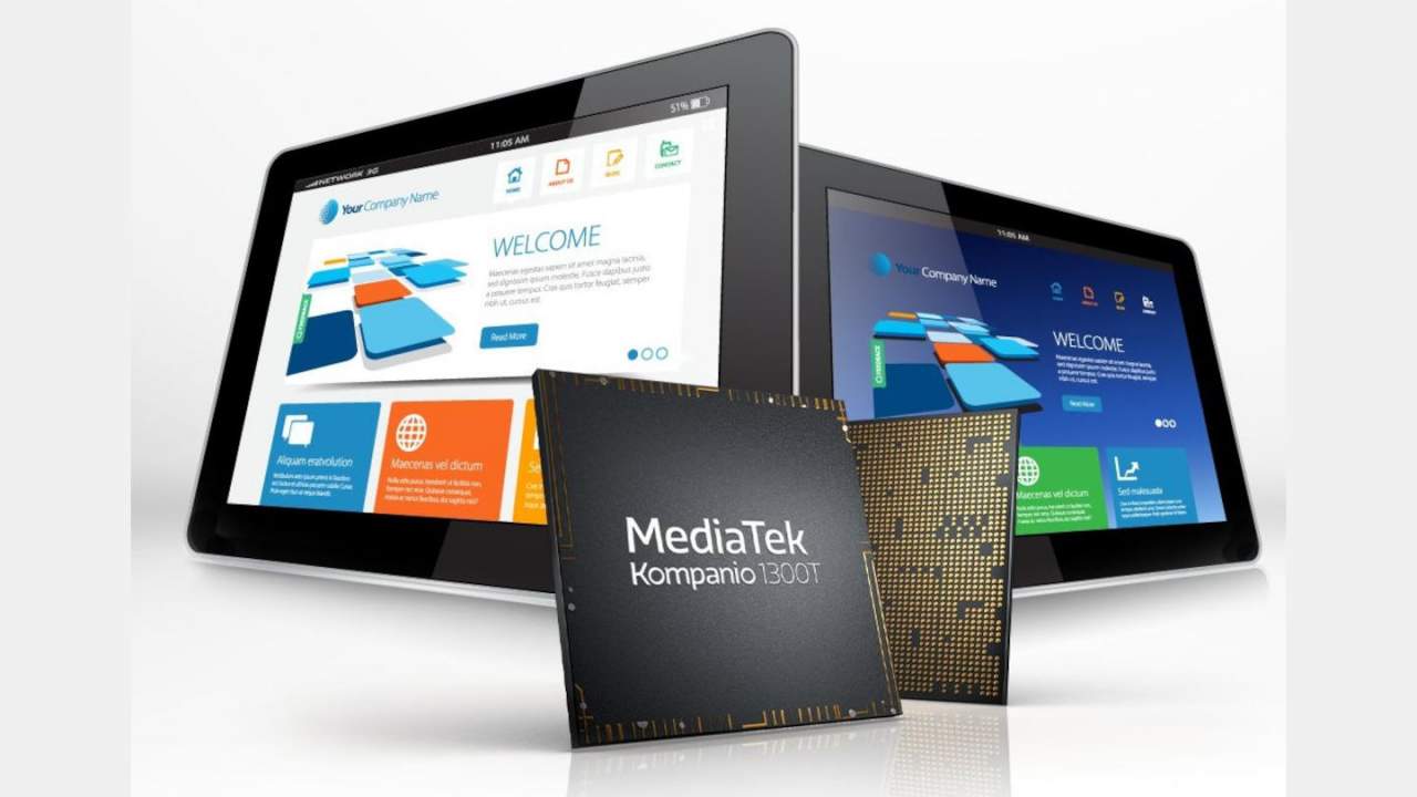 MediaTek Kompanio 1300T wants to give tablets a leg up