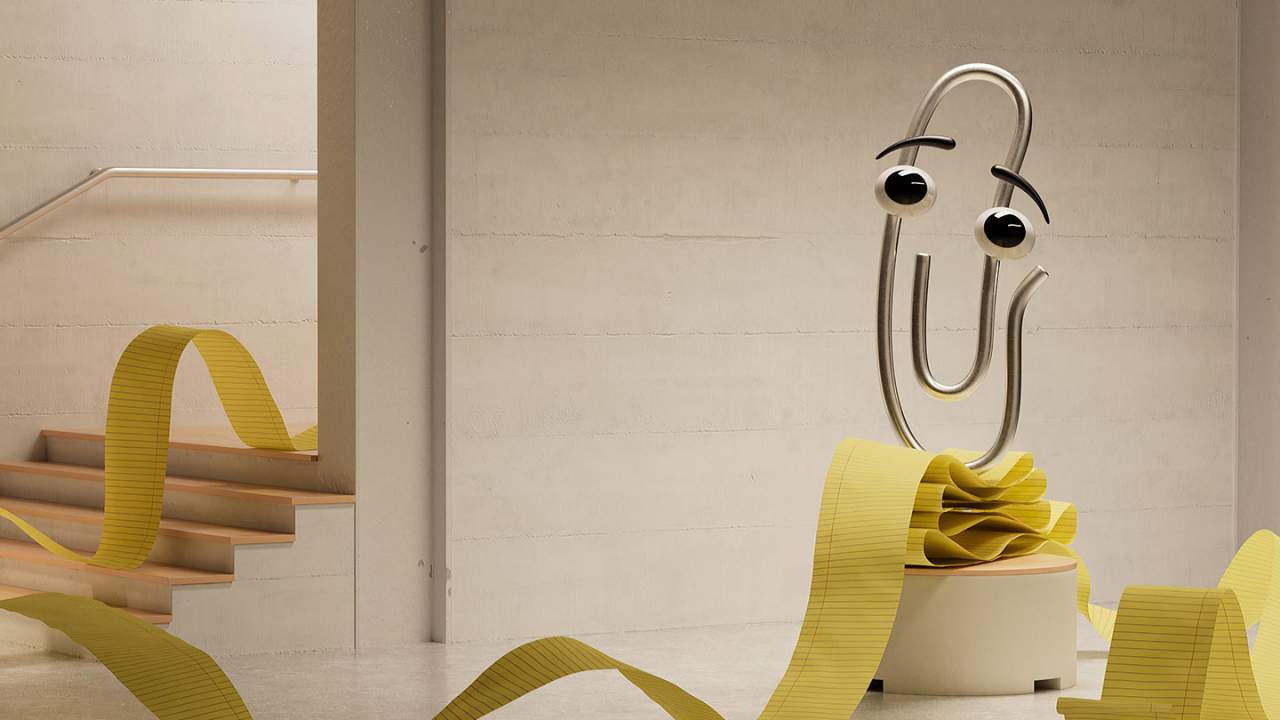 Clippy returns with new Microsoft Teams backgrounds