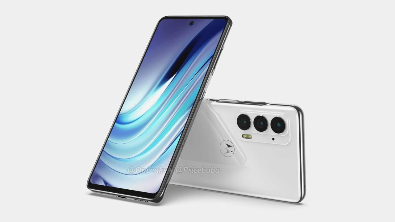 Motorola Edge 20 images leaked, front and back
