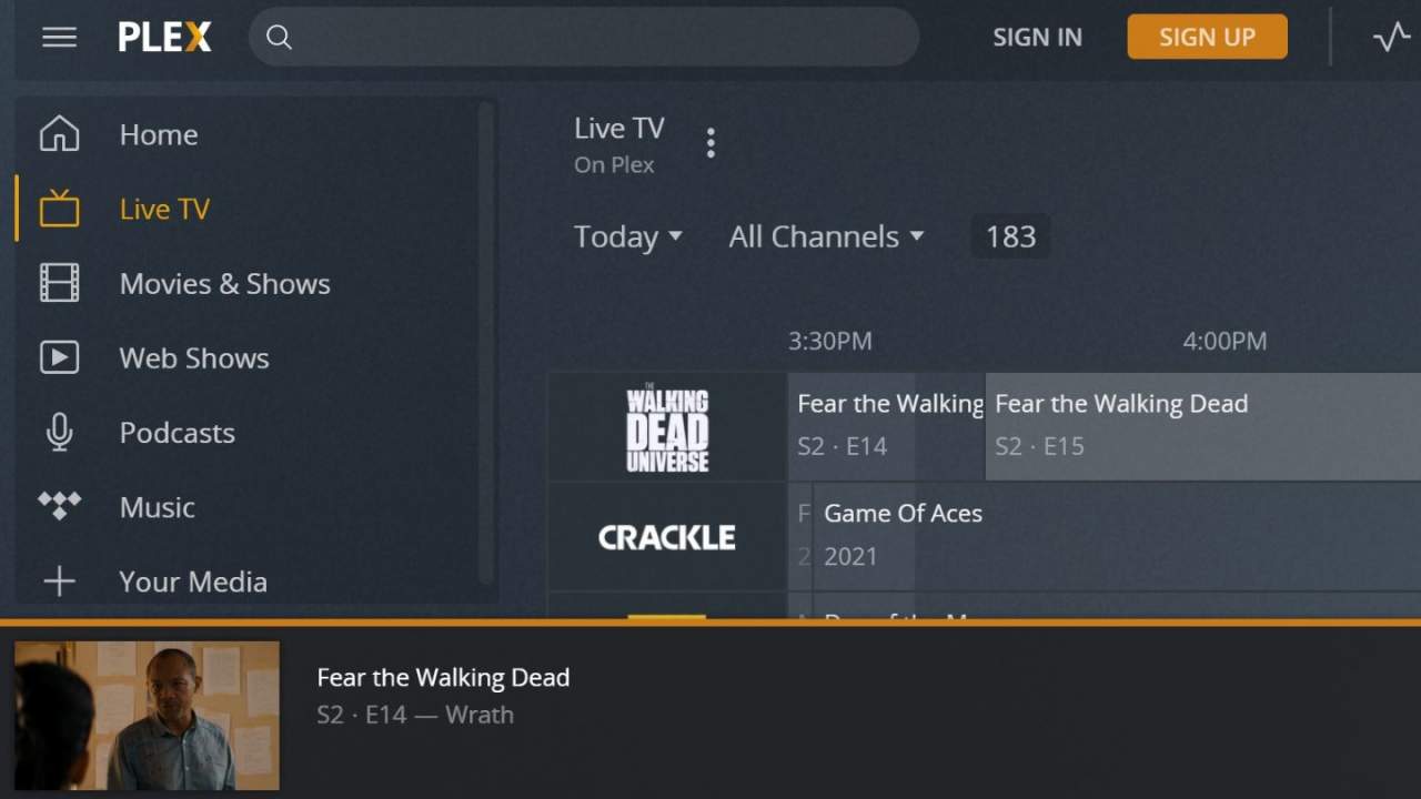Plex quietly adds more than a dozen channels to its free TV service