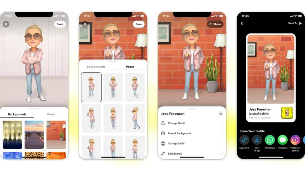 Snapchat’s Bitmoji avatars get 3D upgrade rolling out now in US