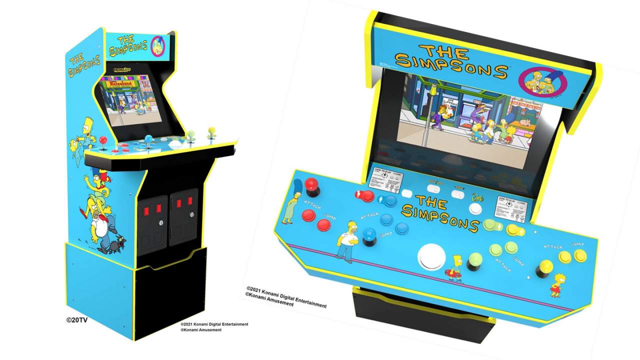 Simpsons arcade machine rebooted for home play, 30 years later