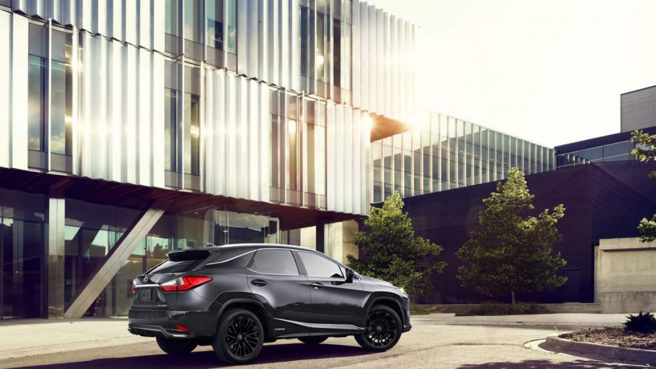 2022 Lexus RX 350 and 450h Black Line returns with higher production numbers