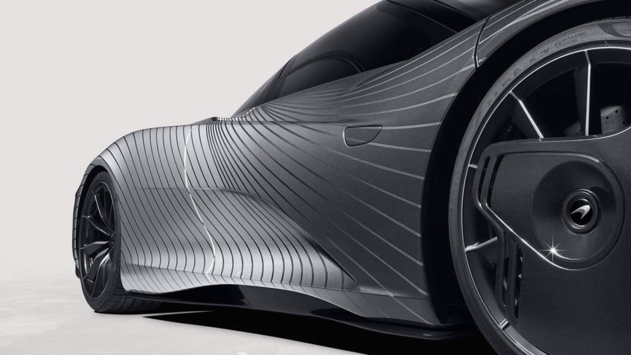 McLaren Albert Speedtail took 12 weeks to paint