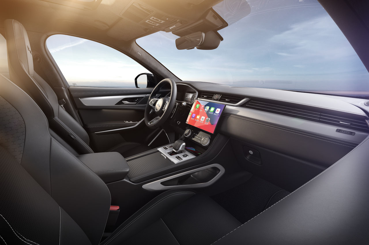 Jaguar F Pace R Dynamic Black Model Adds Blacked Out Style Slashgear Jaguar F Pace R Dynamic Black Model Adds Blacked Out Style Slashgear