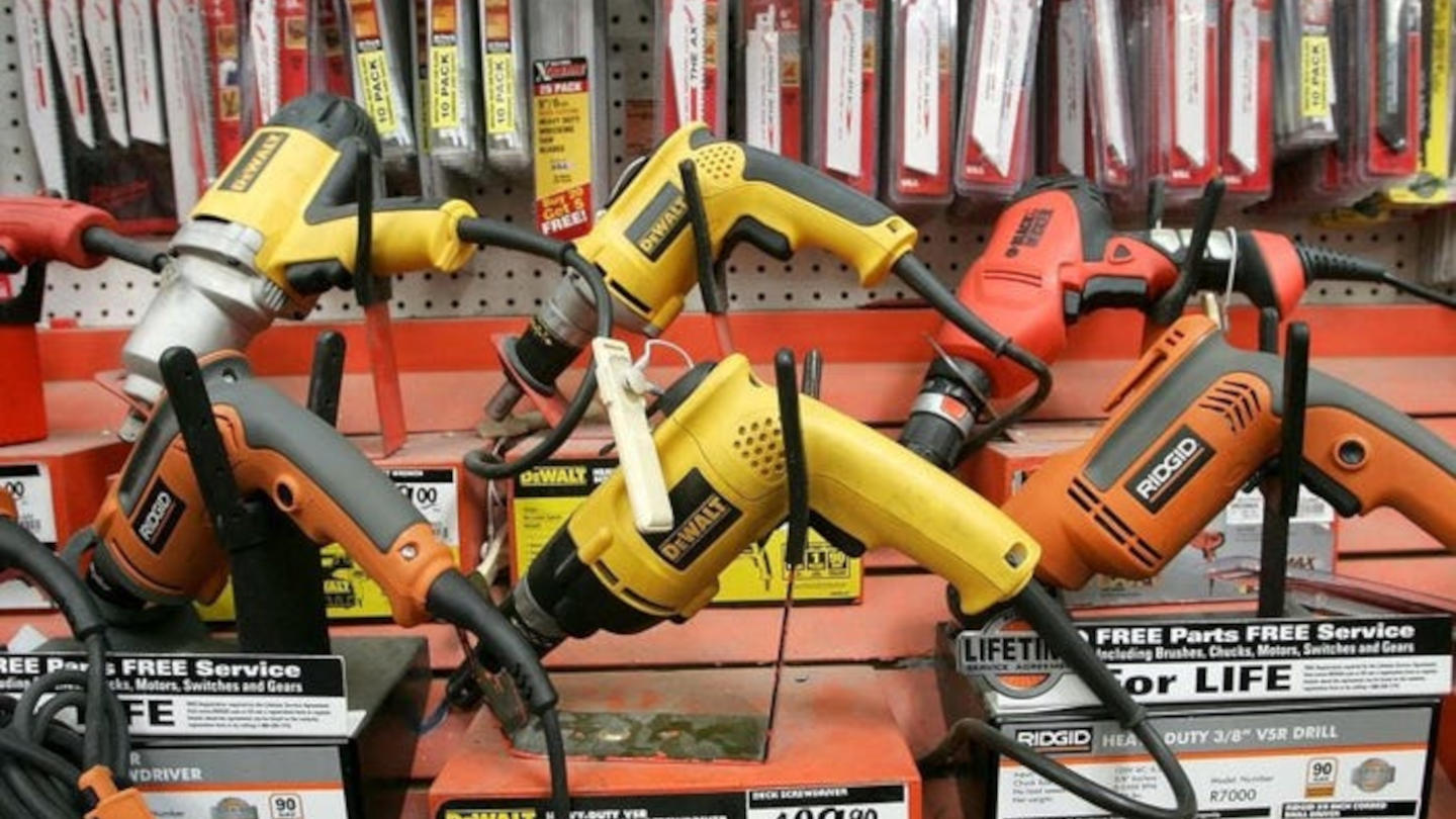 Home Depot power tools won't work unless you pay for them SlashGear