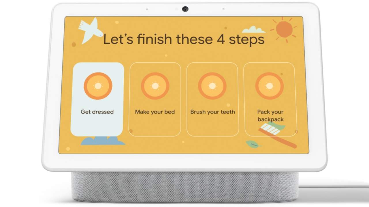 Google Nest Hub adds morning checklist to help kids get ready for school