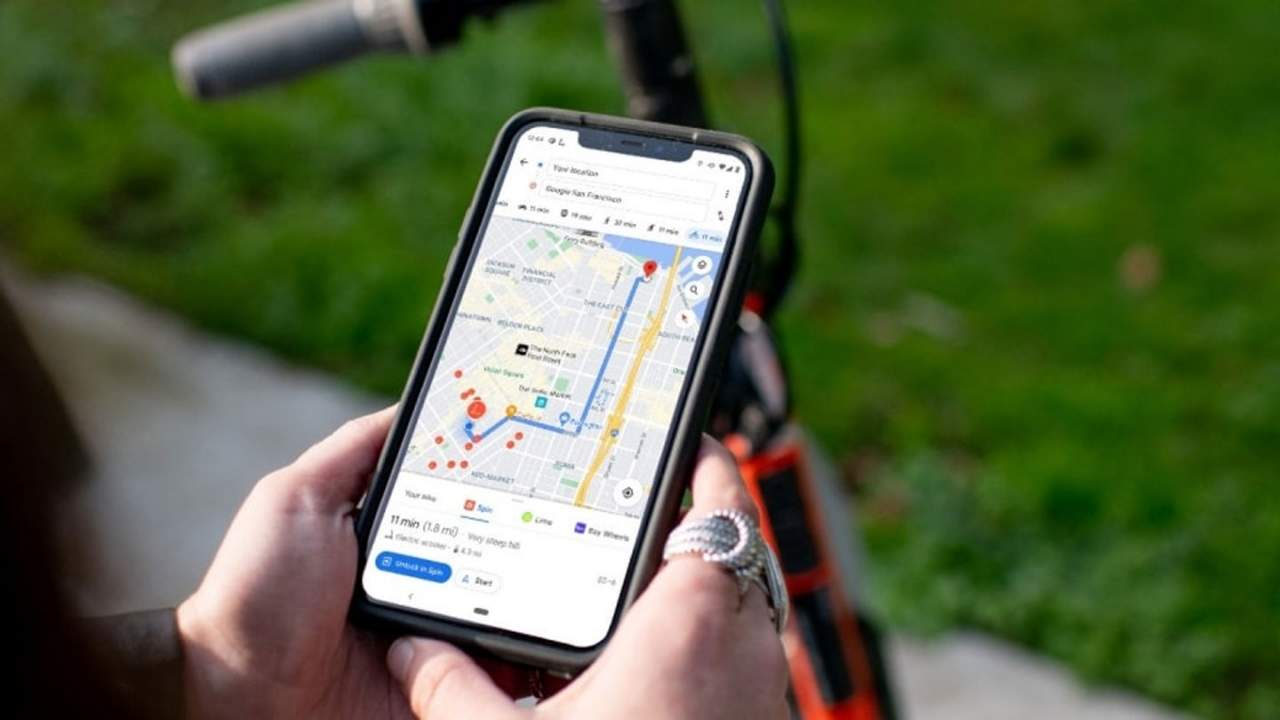 Spin integrates its electric scooters with Google Maps
