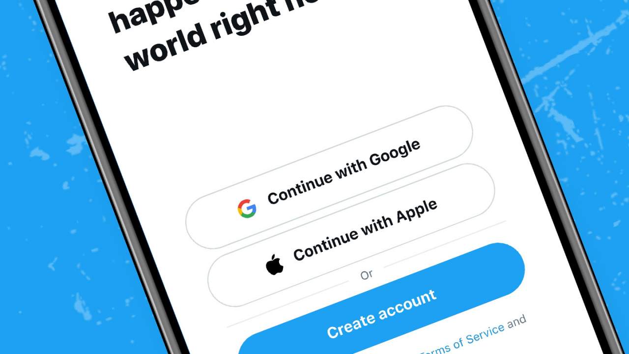 Twitter adds Google Account and Apple ID to bypass login issues