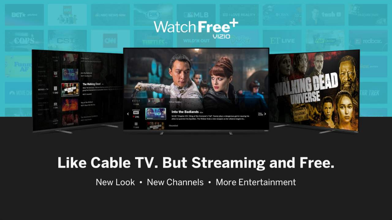 Vizio WatchFree+ free streaming adds new channels, curated content