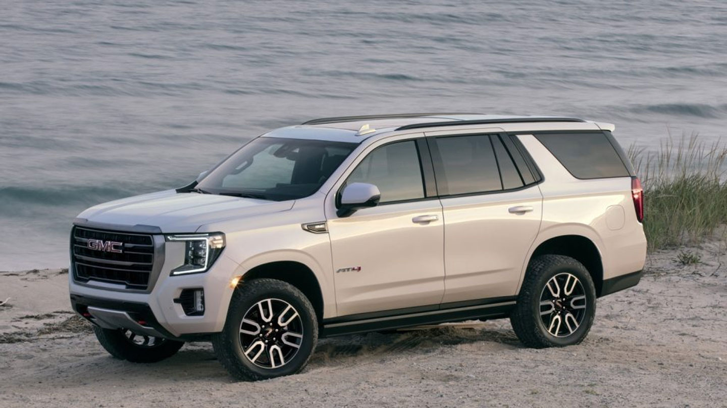 GMC makes the big 6.2liter V8 optional in the 2022 Yukon AT4 SlashGear