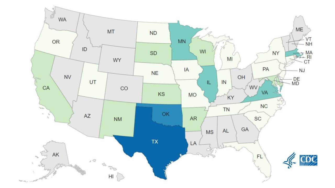 CDC still hunting source of outbreak as salmonella cases hit 29 states