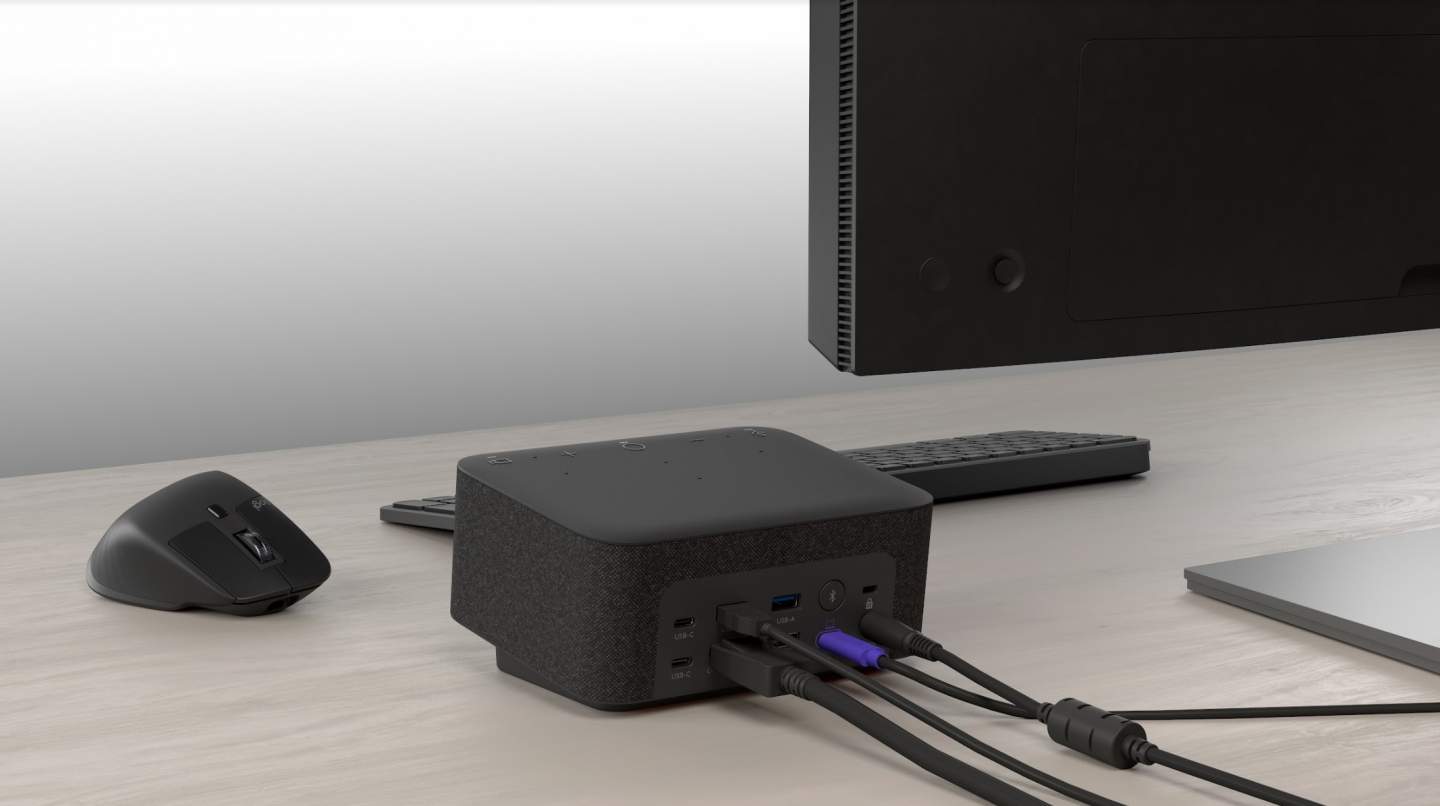 Logitech Logi Dock Aims To Solve Multiple Home Office Problems SlashGear