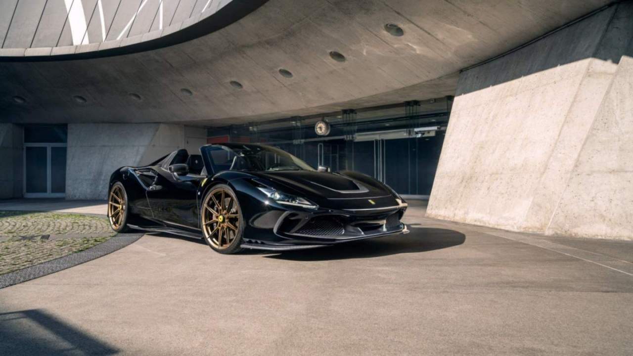Novitec Ferrari F8 Spider has an 802HP turbo V8 engine