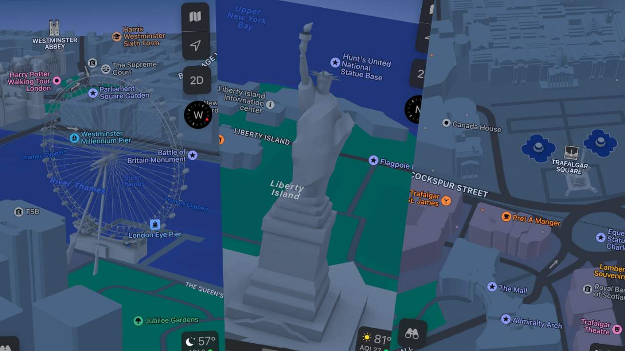 Apple Maps goes full 3D in 4 cities: Take a peek
