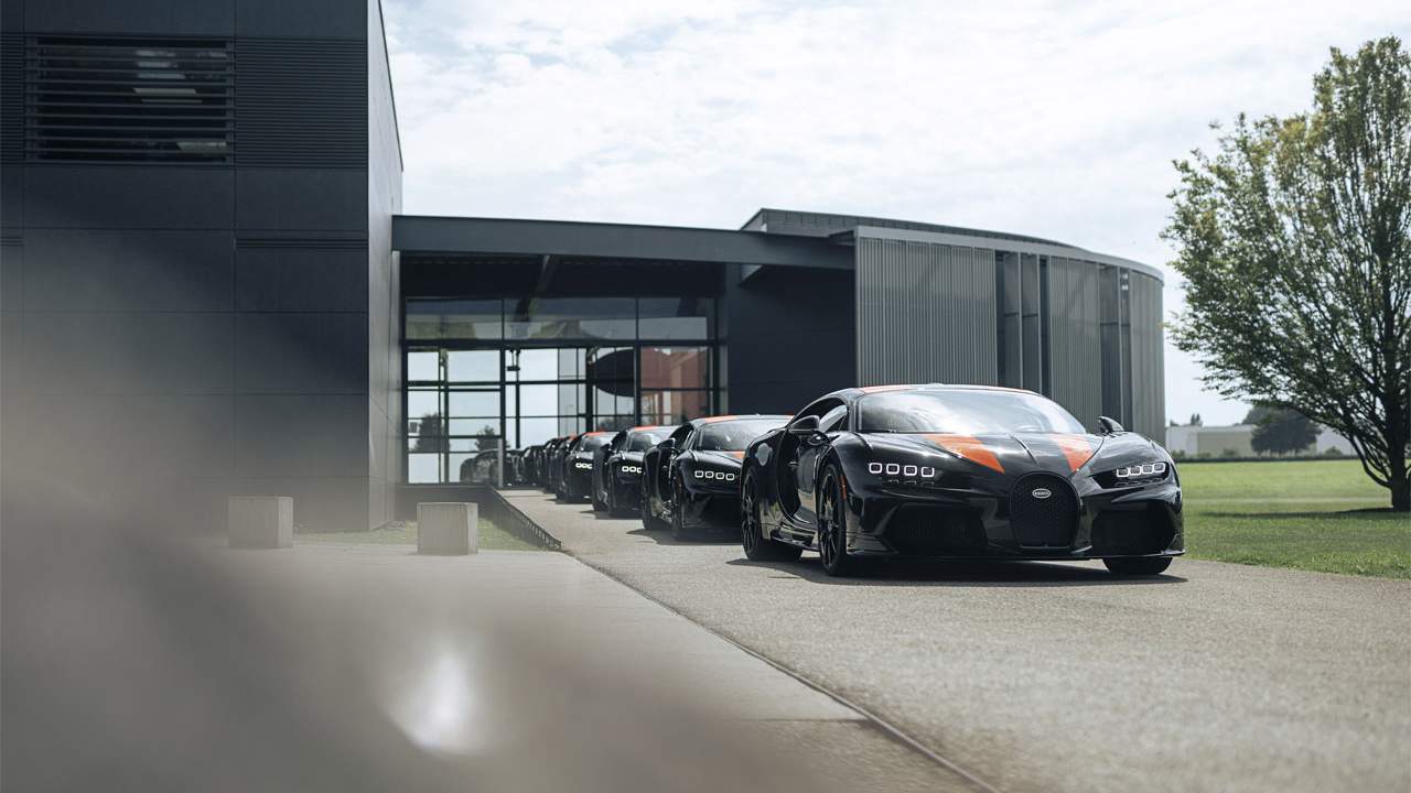 Bugatti Chiron Super Sport 300+ cars are ready for delivery