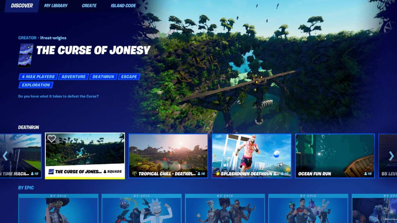 Fortnite's big UI redesign makes it easier to find nonbattle royale