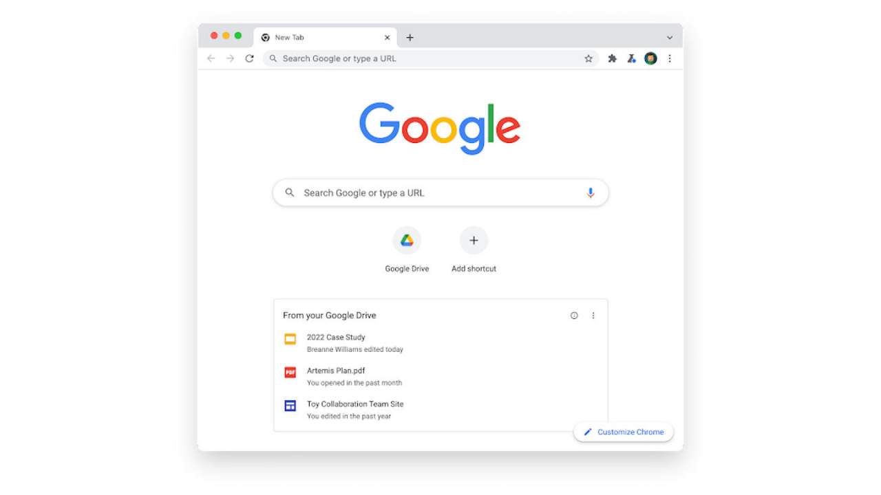 Google Drive suggestions in Chrome could raise antitrust red flags