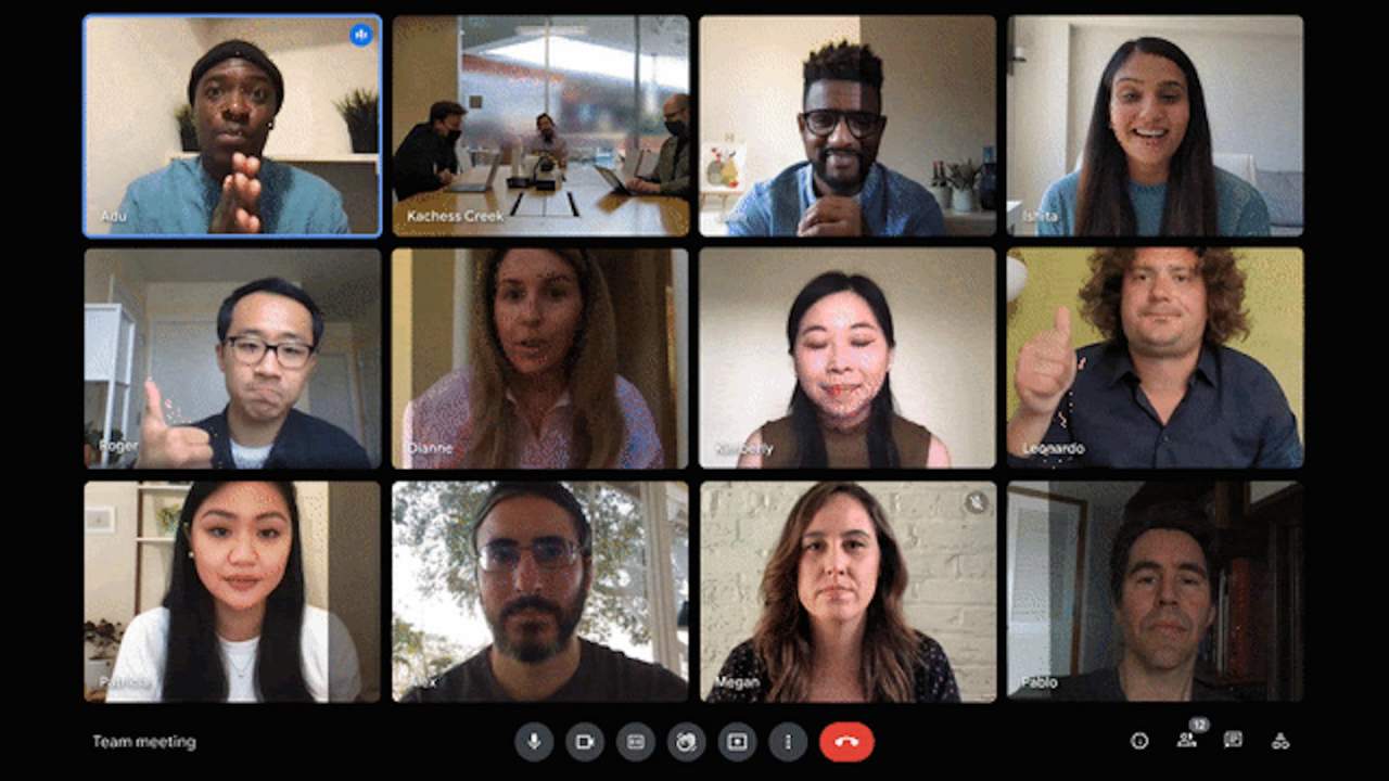Google Meet low-light mode is finally coming to the Web