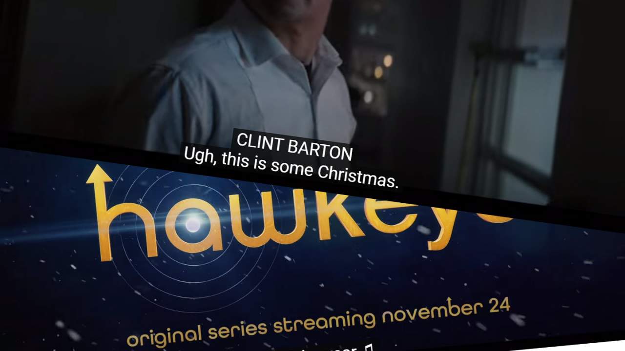 Hawkeye trailer shows a fun-loving Christmas romp for Disney+