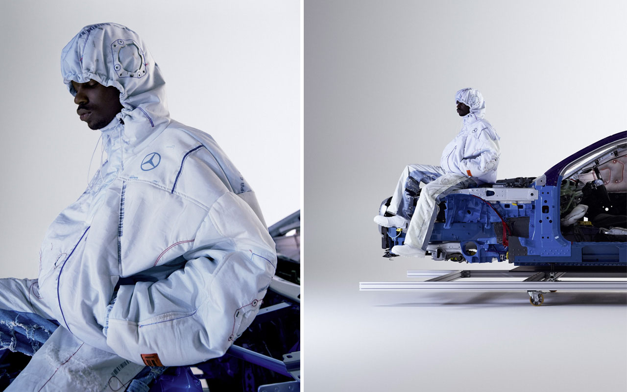 MercedesBenz Turns Airbags Into Clothing With A Fashion Designer