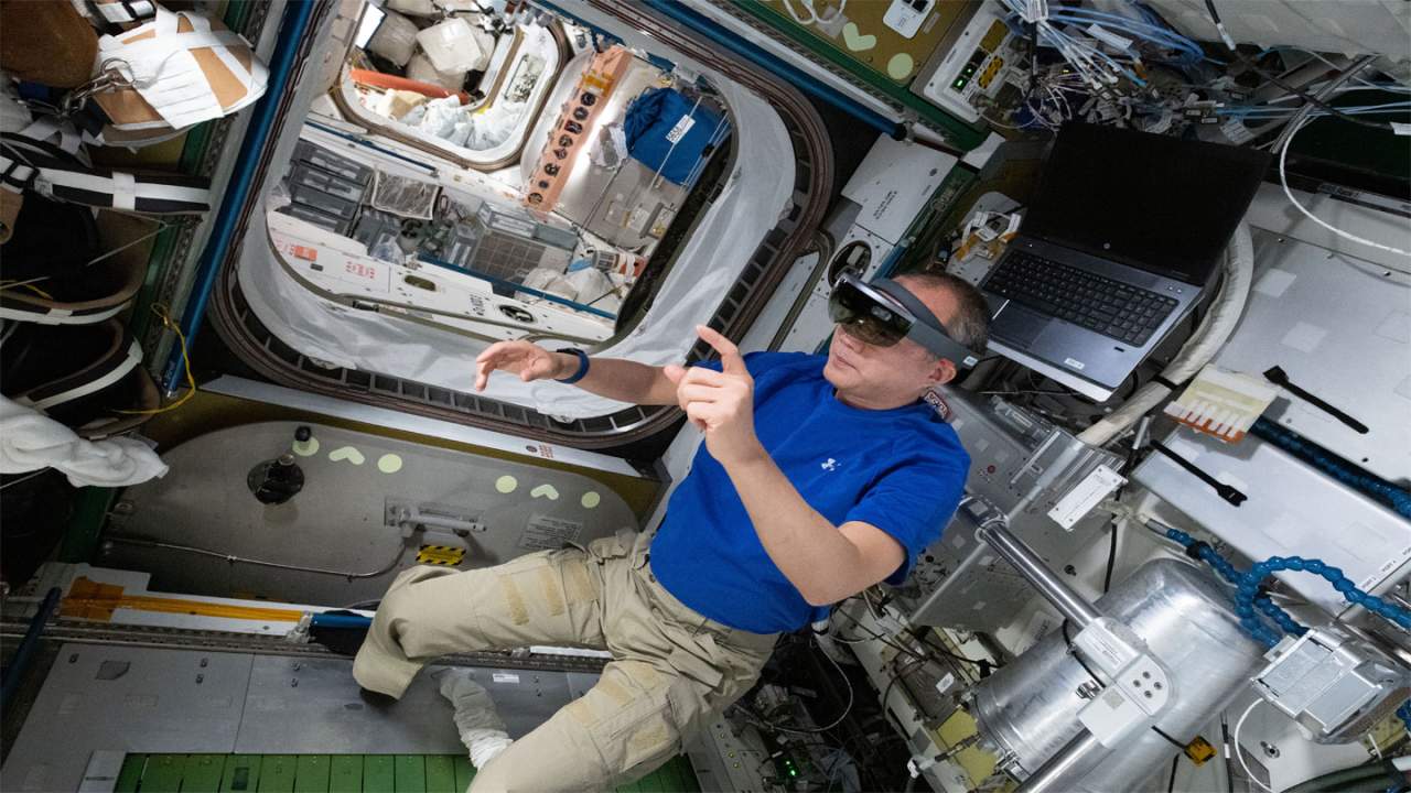 Augmented reality applications are helping astronauts repair the ISS