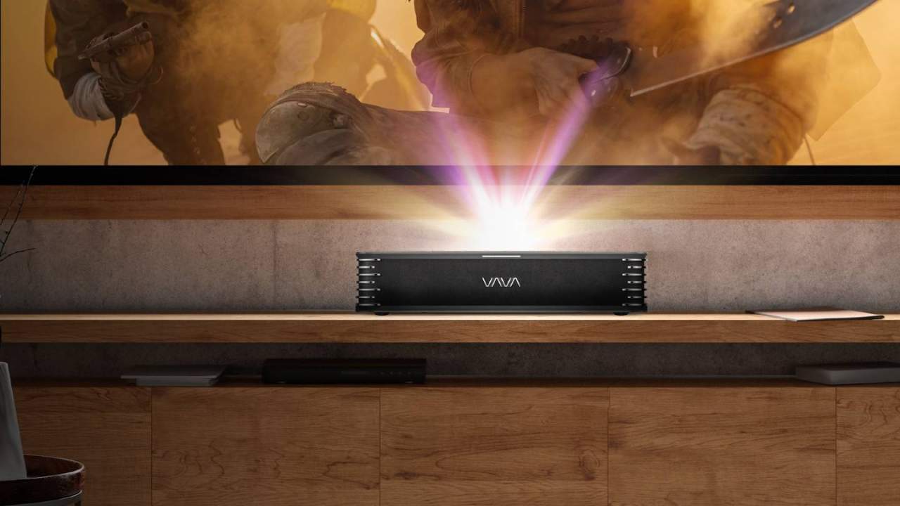 Vava Chroma 4K ultra-short-throw projector packs ALPD 4.0 triple laser tech