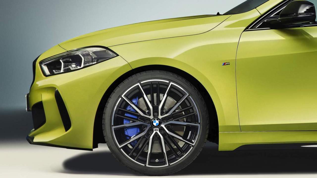 2022 BMW M135i xDrive appears with new paint colors and improved underpinnings