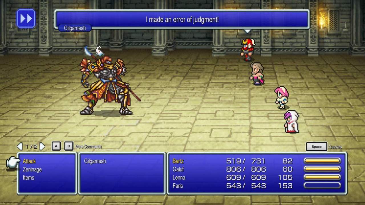Final Fantasy V Pixel Remaster release date revealed for Steam and mobile