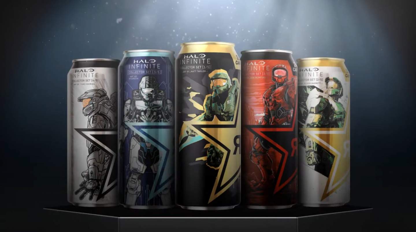 Halo Infinite S Latest Crossover Rockstar Energy With In Game Freebies Slashgear