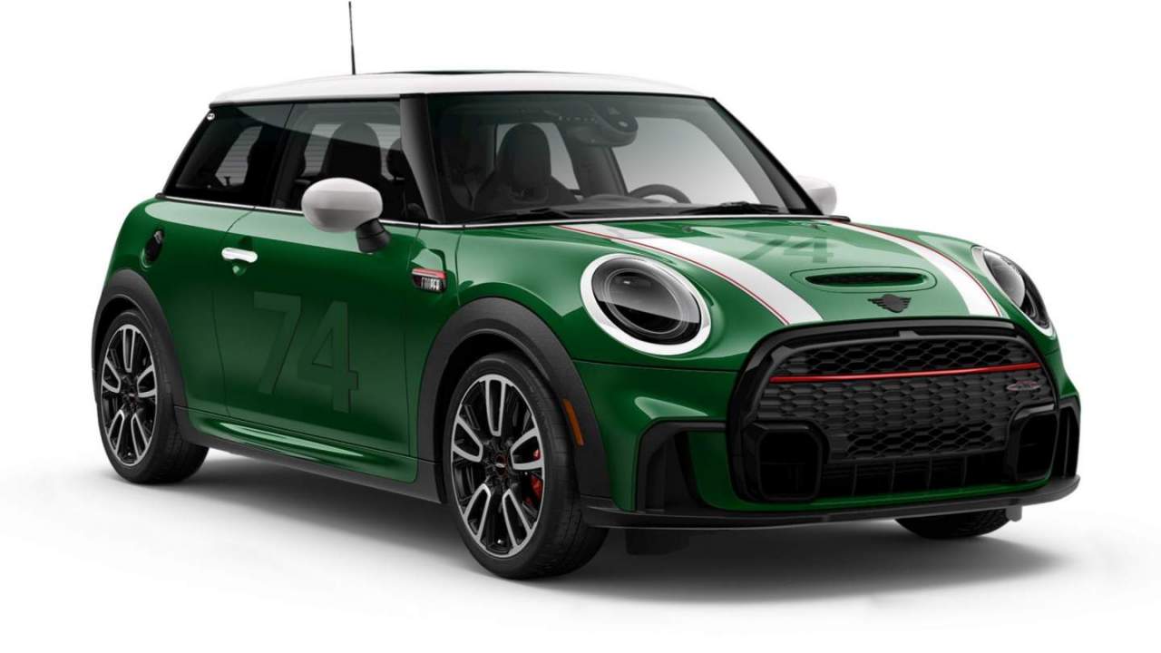2022 Mini Cooper JCW Anniversary Edition is exclusively available in British Racing Green